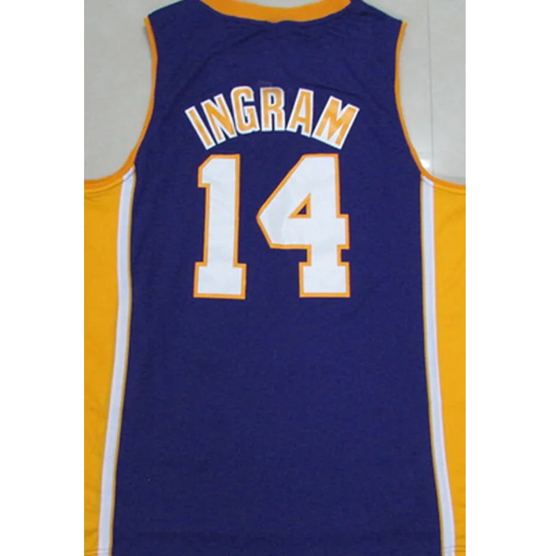 Новые мужские баскетбольные майки Lonzo Ball Brandon Ingram Kyle Kuzma Джерси для дешевой продажи - Цвет: 09