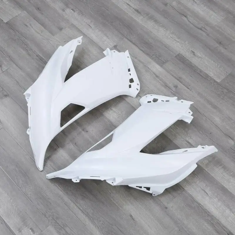 Мотоцикл Неокрашенный Белый обтекатель кузова Комплект для Kawasaki Ninja ZX6R ZX636 2013