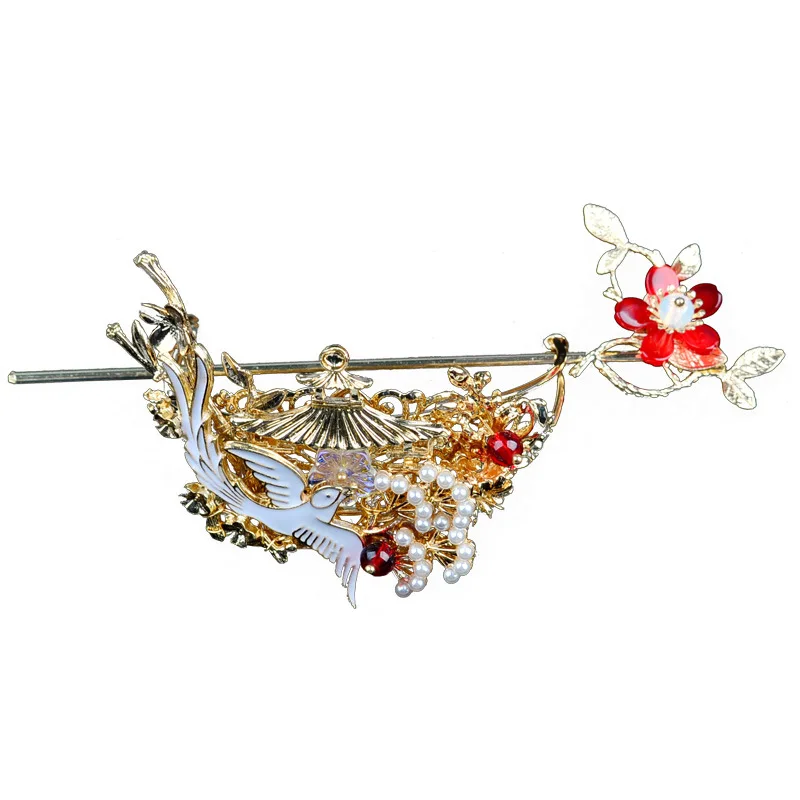 colored crystal retro hairpins headband wedding hair accessories classic hairpin hair accessories show handmade