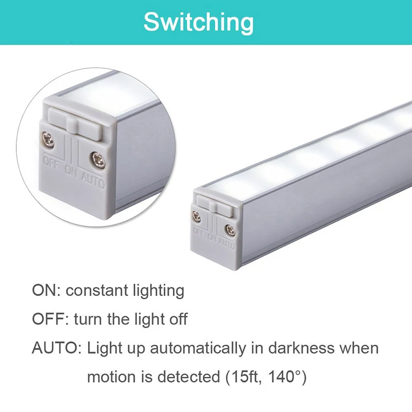 Светодиодная подсветка под шкаф PIR датчик движения полоса светильник s 20 светодиодный s алюминиевый профиль барная лампа для настенного шкафа лестницы кухонный светильник ing