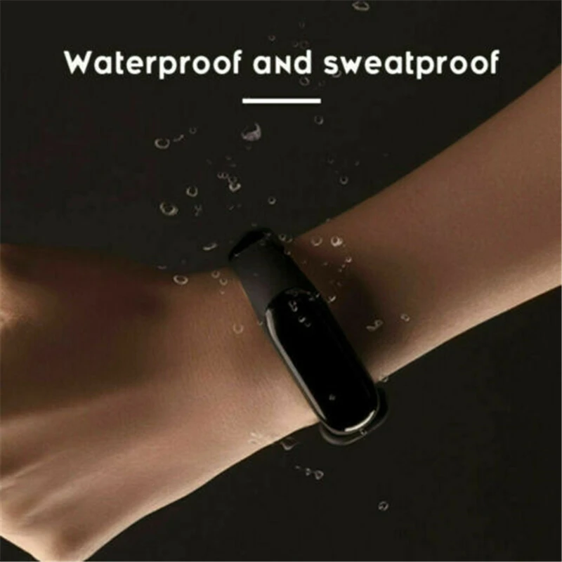 LHMZNI смарт-браслет Smallmi Band 3 Смарт-часы фитнес-трекер монитор сердечного ритма водонепроницаемый Сенсорный Экран браслет для Android IOS