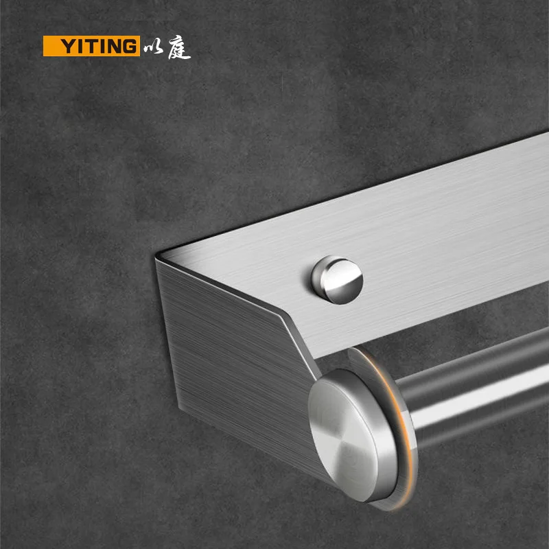 SUS304 stainless steel paper towel holder kitchen towel holder storage rack non perforated plastic wrap 1 pack kitchen storage rack kitchen organizer kitchen organizer rack