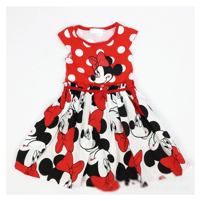 Новинка Летние модные детские платья Свитер для девочек Хлопковая рубашка с