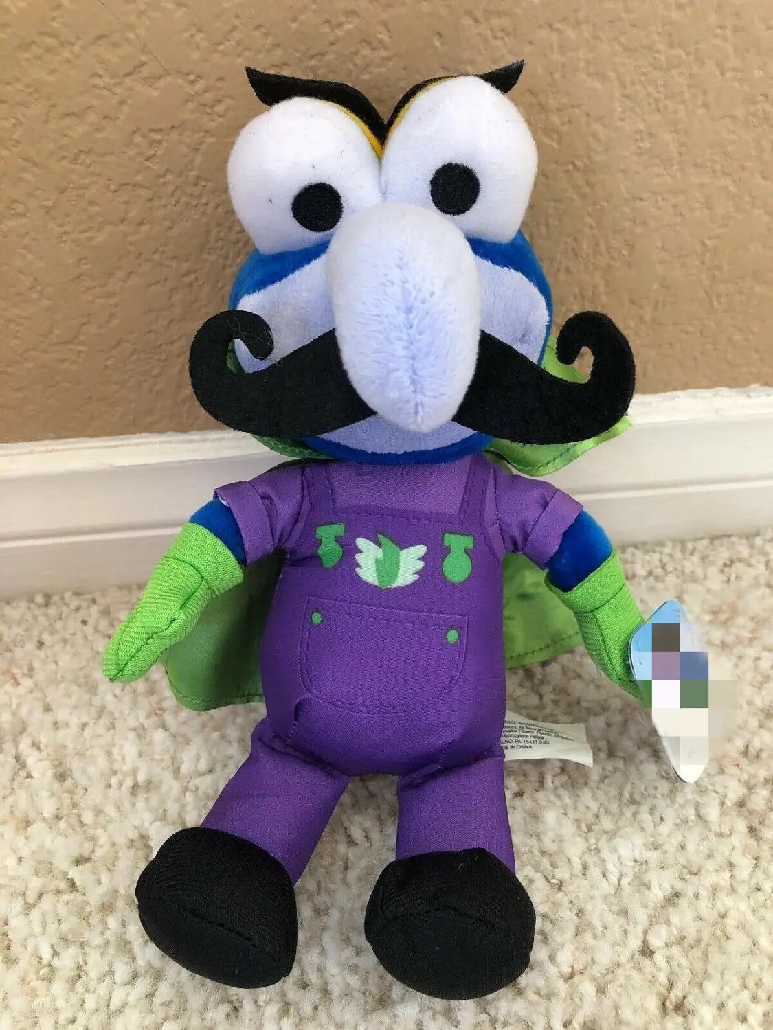 Meanzo Gonzo Plush Doll 8 Inch for sale online Disney Junior Muppet Babies Dr 