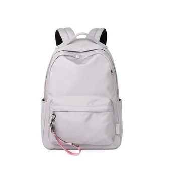 

Nylon Women's Storage Bag School Bag Anti-theft USB Charging Backpack Waterproof School Bag Girl Travel Book Storage Bag
