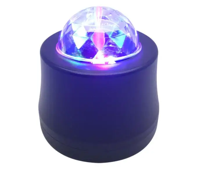 rotate and strobe Интерьер автомобиля cd DVD usb украшение DJ музыка звук дистанционное управление Стробоскоп 3 Цвета Поворот крыши светодиодный проектор светильник - Испускаемый цвет: rotate and strobe