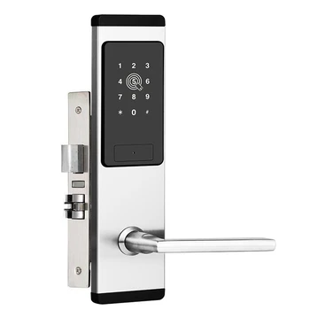 

Security Smart Door Lock Wifi TTLock App Electronic Door Lock ligent Door Locks Press Sn Digital Password Keyless Lock