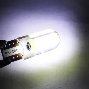 

5pcs LED W5W T10 194 W5W COB 8SMD Led Parking Lamp Lamp Heldere Auto Silica Wedge Lampen wit Rijbewijs CANBUS Klaring L2V3
