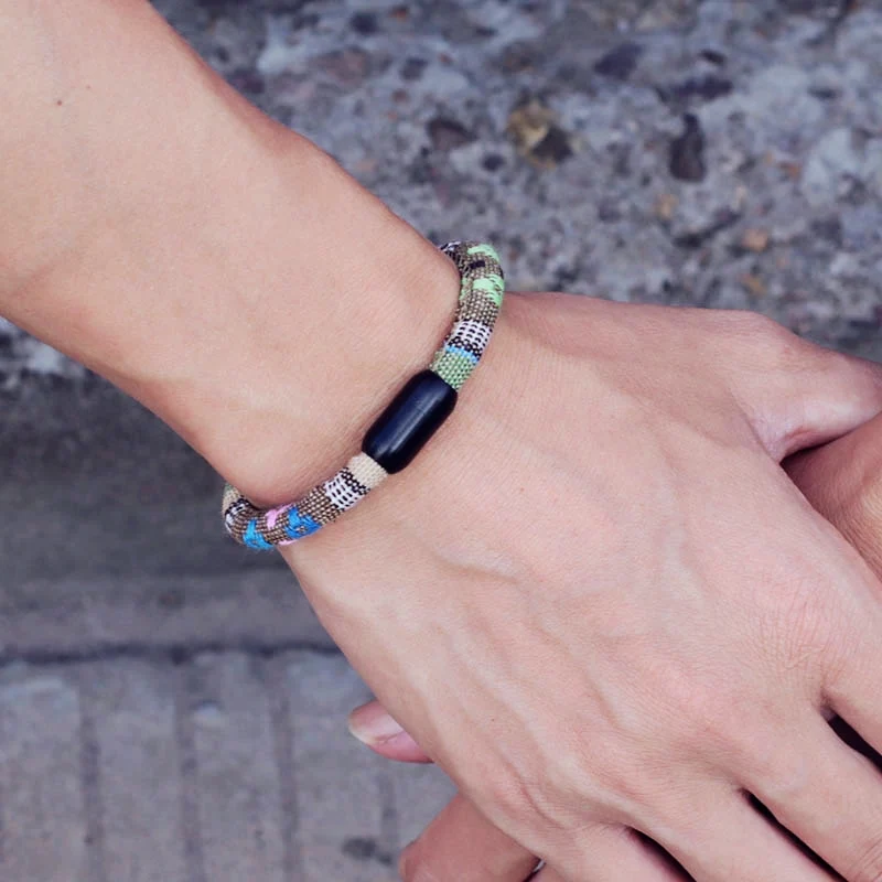 Stainless Steel Minimalist Rope Bracelet for Men and Women