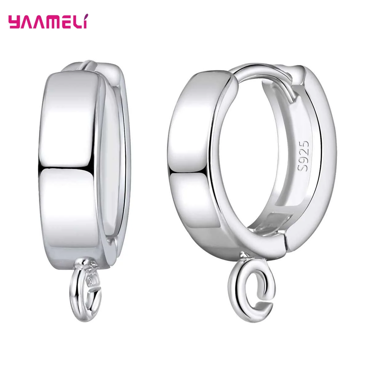 DIY Ohrhaken aus 925er-Sterlingsilber, Shvenzy-Ohrring-Creolen für Schmuck, handgefertigte Handarbeiten, Tropfen-Charms, Ohrringe-Herstellung – Detail 5