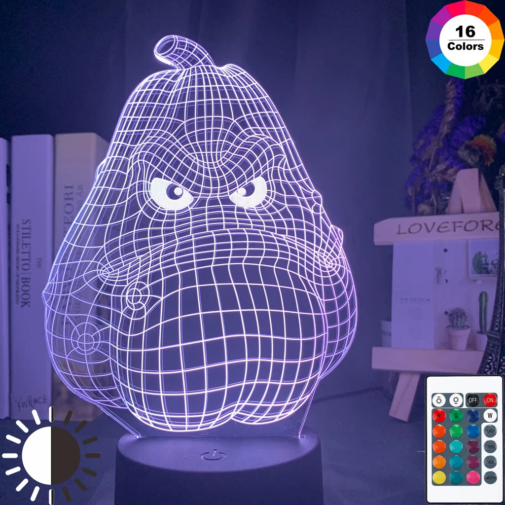 Растения против Зомби сладкий картофель голова 3d иллюзия голограмма