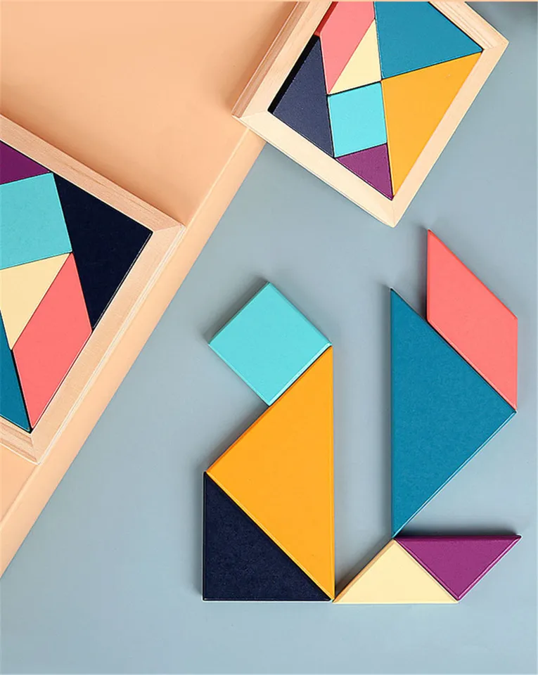 venta de tangram de madera