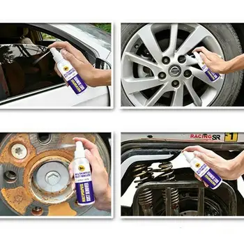 

Rust Inhibitor Rust Remover Derusting Spray Car Maintenance Clean Spray Rust Remover Window Door Lock Anti-Rust Spray