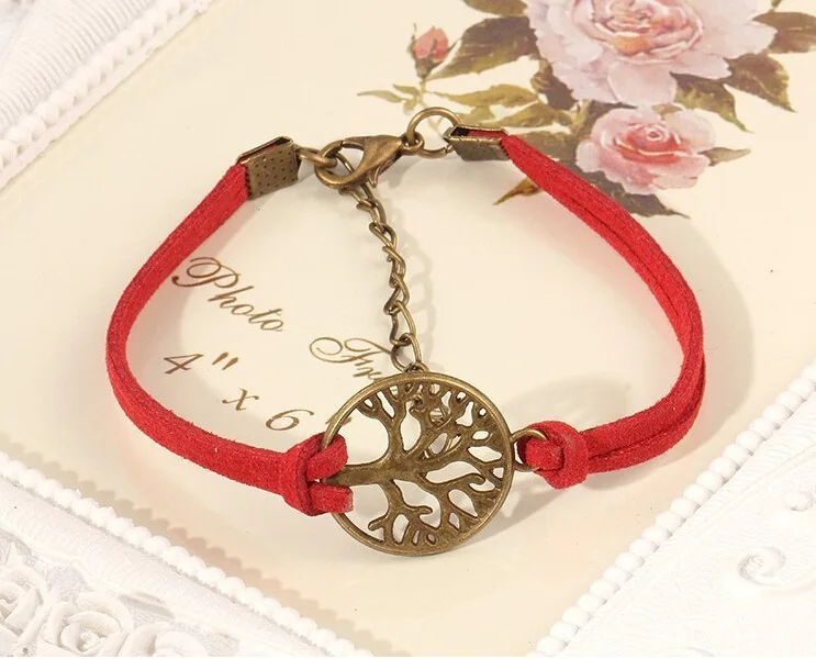 Мужской кожаный браслет с головой волка из нержавеющей стали|Цепочки и браслеты|