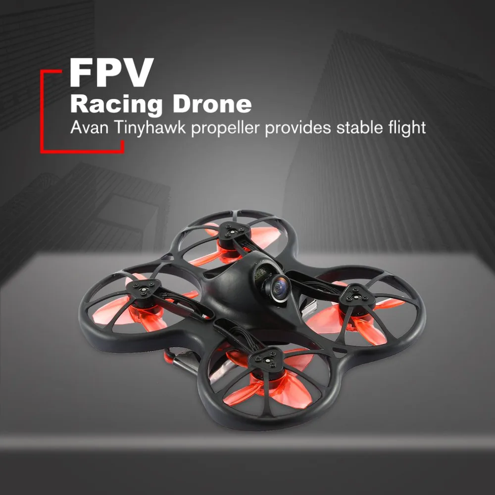 Tinyhawk Мини Крытый FPV гоночный бесщеточный Дрон 37CH 20mW 4 в 1 5A F4 Контроллер полета 600TVL камера RC Дрон
