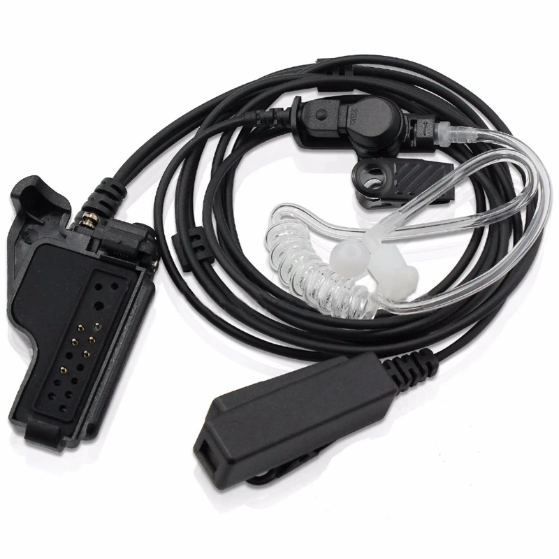 

Walkie talkie Earphone Acoustic Tube Headset PTT For Motorola Radio Portable XTS2250 XTS2500 MT2000 MTS2000 MT6000 MTX838 GP1200