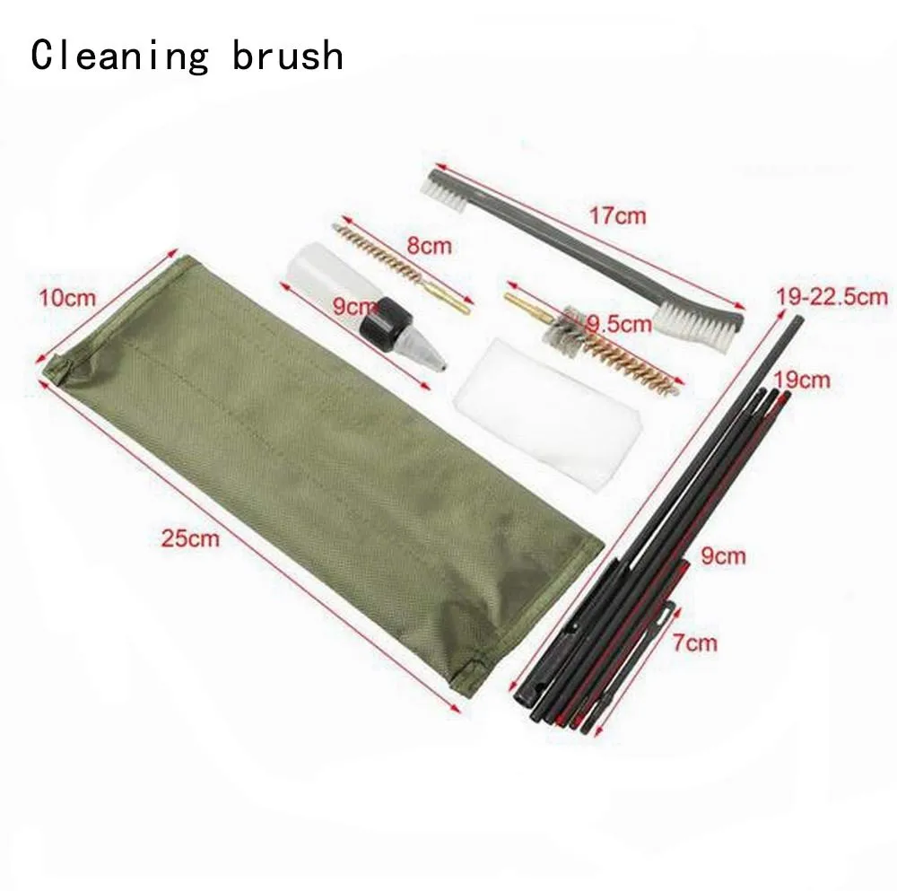 22 22LR .223 556 Rifle Cleaning Kit Cleaning Rod Nylon Brush Cleaner DS3 