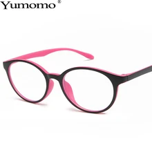ГОРЯЧАЯ круглая оправа для очков Женская Персонализированная винтажная модная пастическая оправа красный зеленый прозрачный UV400 Oculus плоские зеркальные женские очки