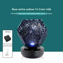 Wiele modeli zabawa gwiaździsta lampa projekcja nieba romantyczny sen obrotowy projektor dziewczyna serce pełna gwiazd Starlight Night Light