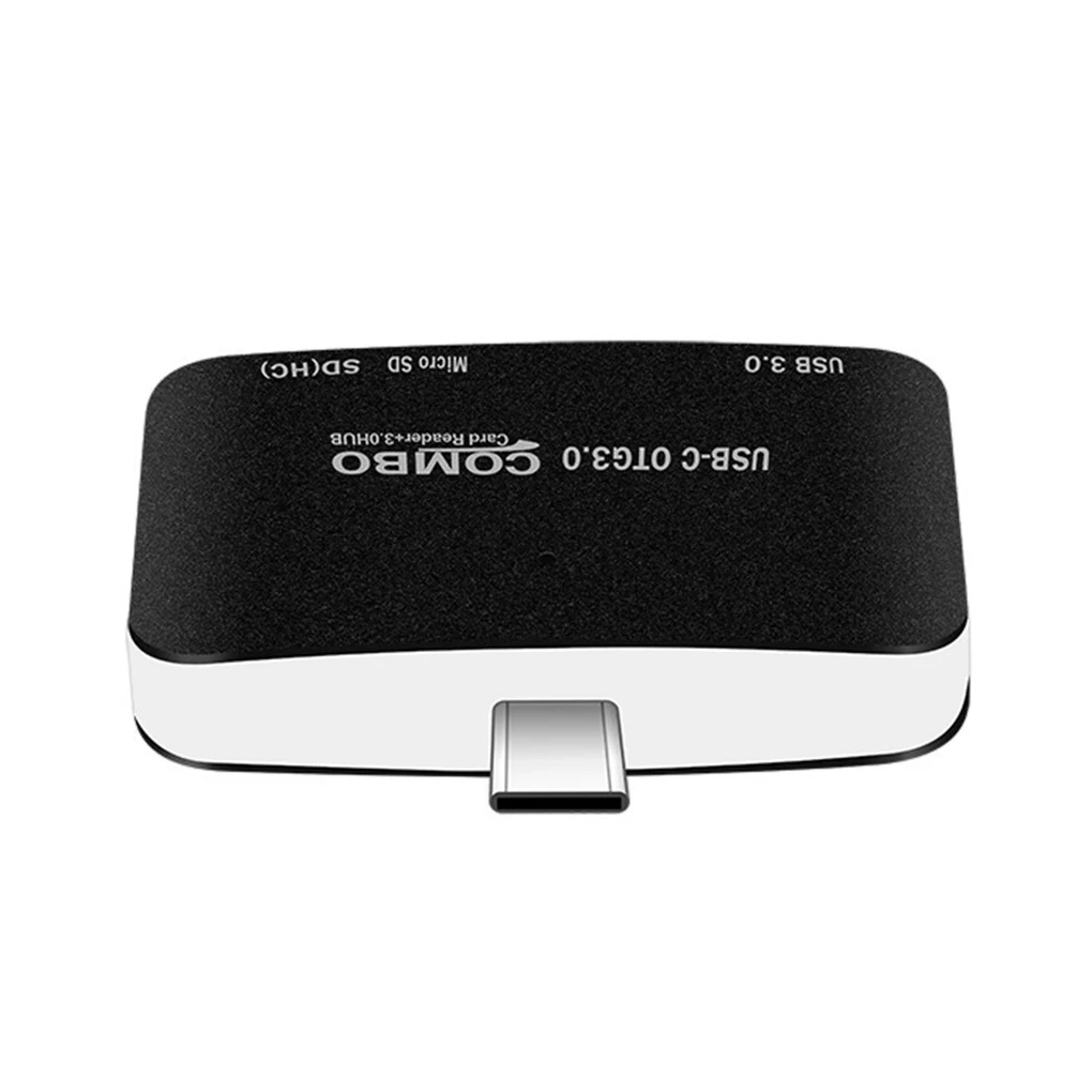Type-c USB порт адаптер алюминиевый сплав высокоскоростной USB3.0 телефон камера SD TF считыватель карт памяти