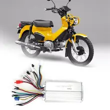 48 V/64 V 500W бесщеточный контроллер для 3-фазный линии Сенсор Электрический велосипед Скутер стабильную эффективную низкое потребление тока