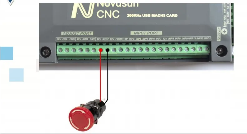 NVUM 4 Axis Mach3 USB карта 300 кГц ЧПУ 3 4 5 6 Axis Motion control Card Breakout Board для diy гравер гравировальный станок
