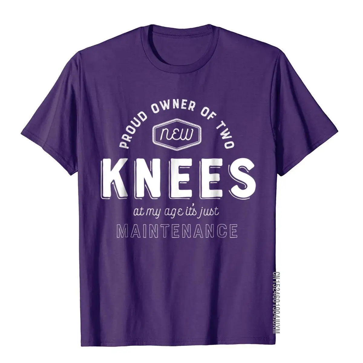 Knee Replacement Surgery Shirt Funny Get Well Gift Hospital__97A1451purple