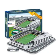 Спортивная 3D Бумажная Головоломка "сделай сам" Urbano Caldeira Stadium Soccer 3423, Обучающие комплекты игрушек, Подарочная игрушка для мальчиков