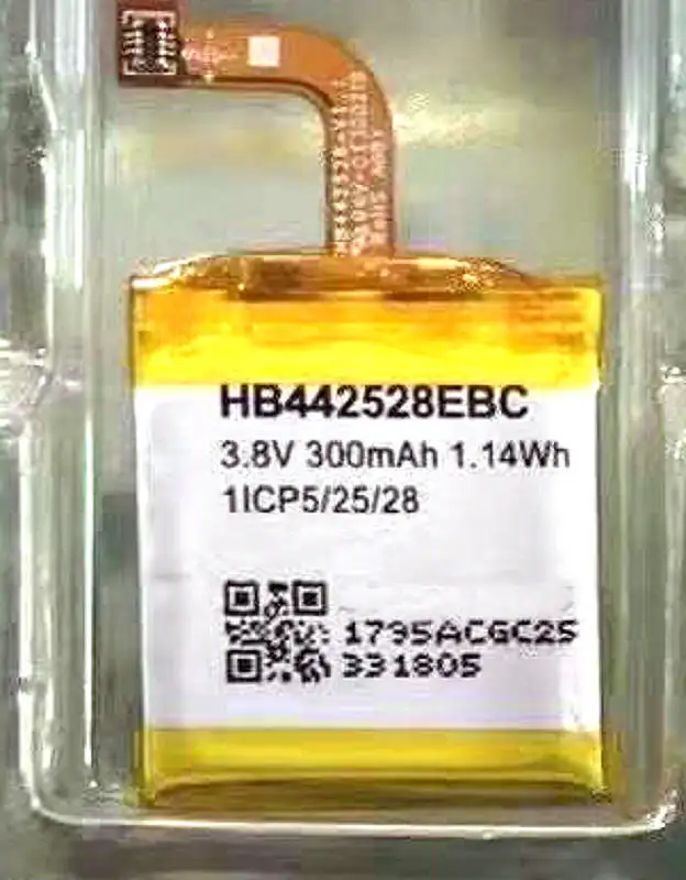 Stonering Высокое качество батареи 300mAh HB442528EBC для HUAWEI WATCH1 S1 мобильного телефона |