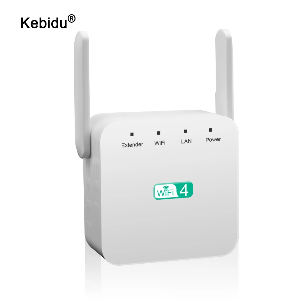 Kebidu Беспроводной Wi Fi ретранслятор усилитель 300 Мбит/с сигнала долго расширитель