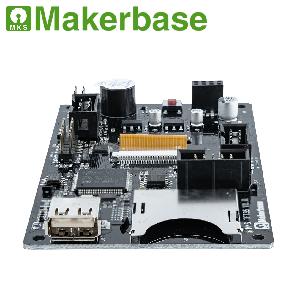 Makerbase-mks Tft35 V1.0 Touch Screen Peças da Impressora 3d Inserir o Cartão sd Disco Usb Controle Wifi Lateral Visualização Gcode 3.5 - Imagem 6