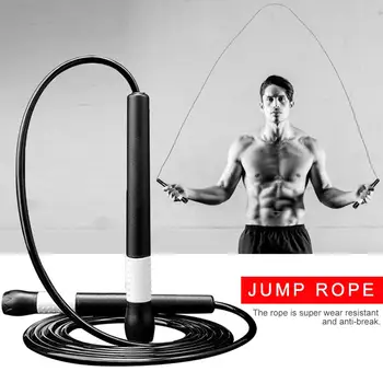 

Single Skip Rope Speed Skipping Jump Rope Adjustable Sports Lose Weight Exercise Gym Fitness Equipment Speed Endurance Training