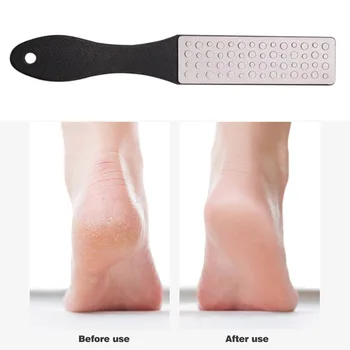 

Stainless Steel Foot Rasp Foot File Heel Grater Hard Dead Skin Callus Remover Massage Foot Care Tool