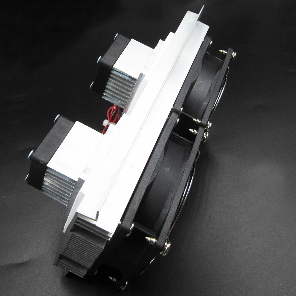 

Cold Conduction DIY Peltier Refrigeration Integrated Circuit Thermoelectric Double Fan Cooling System Kit Semiconductor Industry