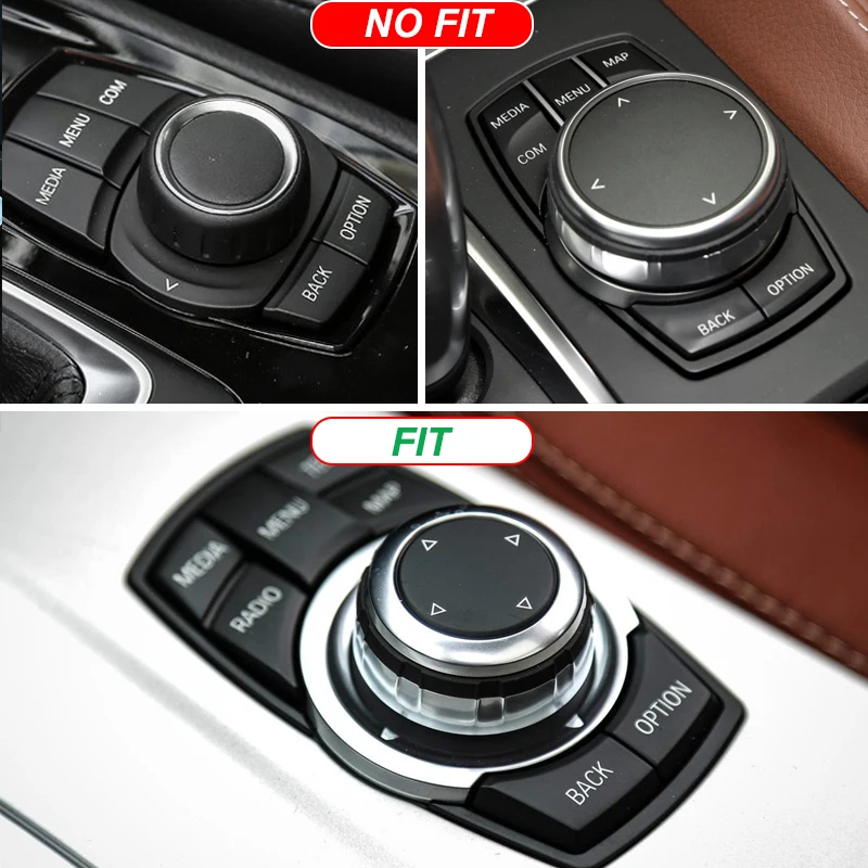 자동차 멀티미디어 버튼 크리스탈 노브 커버, BMW X3 X4 X5 X6 F10 F18 F07 F20 F21 F06 F12 F13 F30 F35 F25 F26 F15 F16, 신상