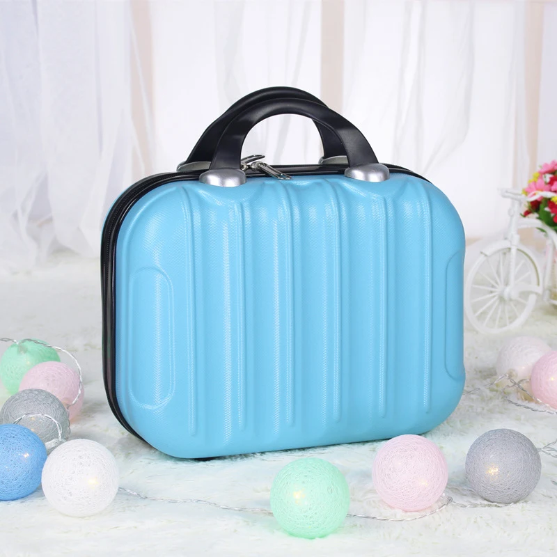 Light blue Водонепроницаемый Косметический Чехол, женские косметички, косметический чемодан, сумка для макияжа, дорожный косметический Чехол, косметичка, портативная коробка для туалетных принадлежностей - Цвет: Light blue