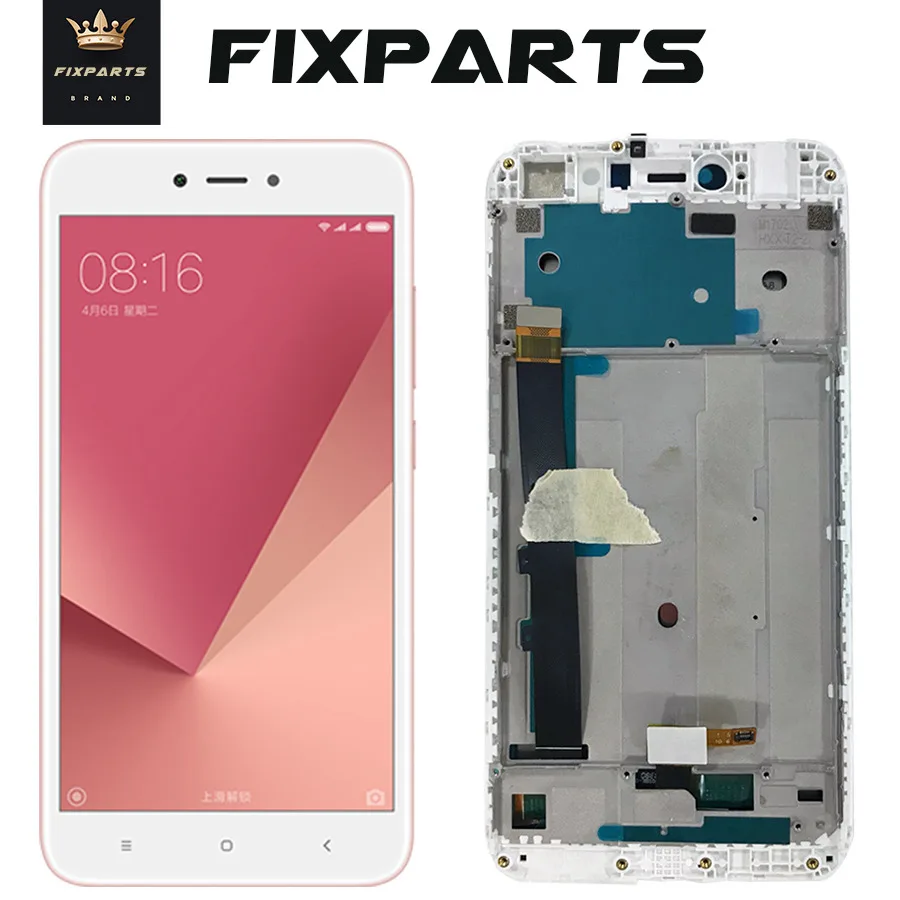 100% тест хорошо для Xiaomi Redmi Note 5A ЖК-дисплей сенсорный экран дигитайзер сборка