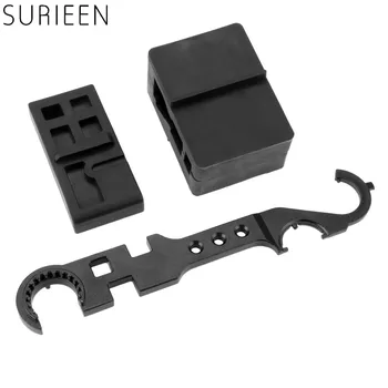 

SURIEEN 3 Combo Gunsmith Armorer's Build Tool Kit Rifles Lower & Upper Vise Block & Combo Wrench Tool Hunting Gun Accessories