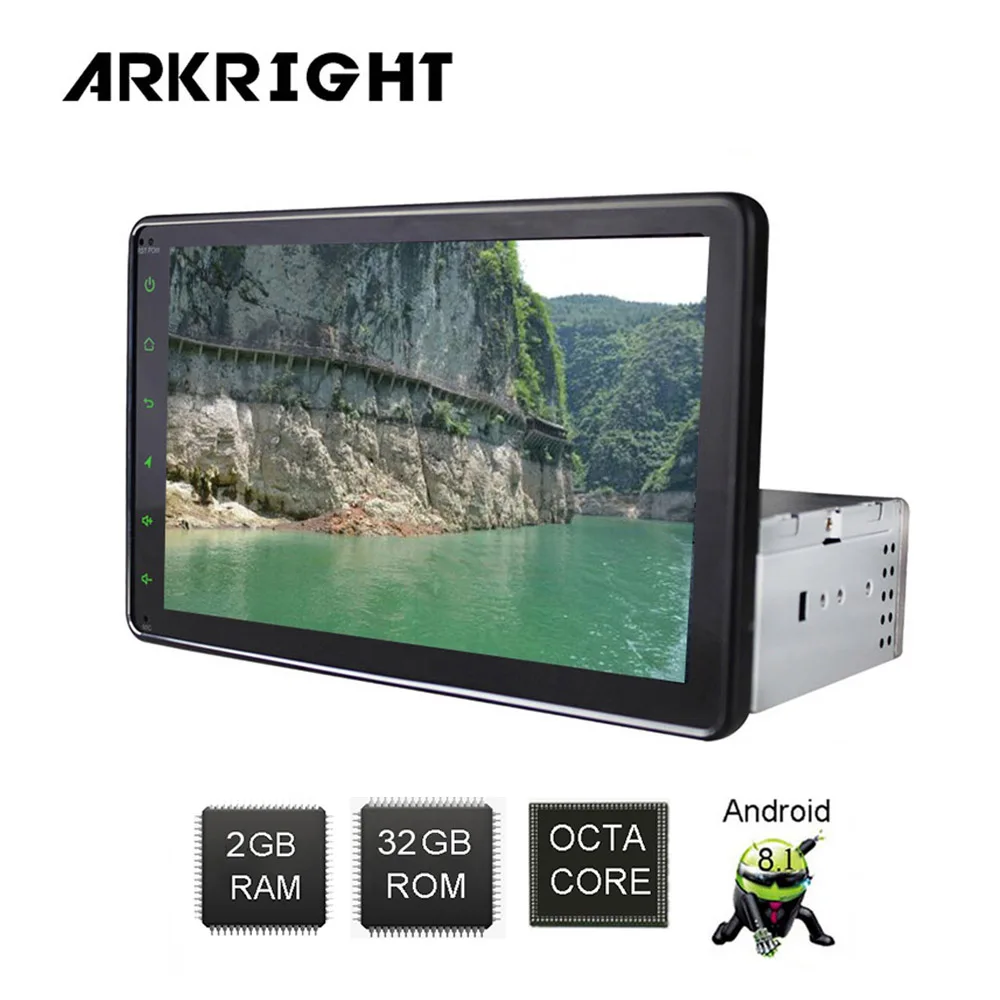 Автомобильная магнитола ARKRIGHT универсальный мультимедийный плеер на Android 8 1 с