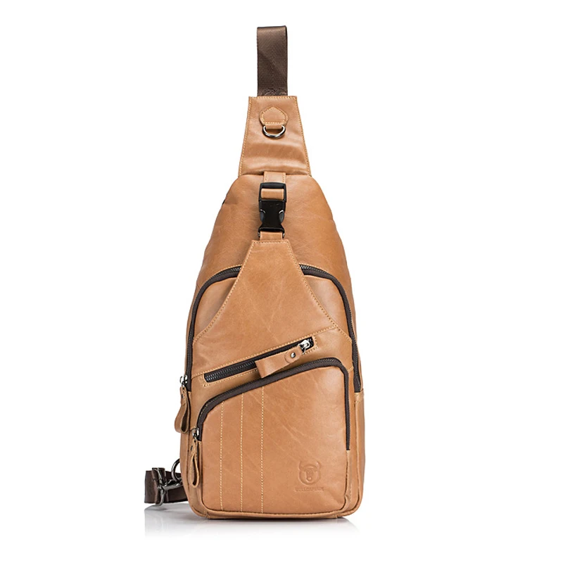 

BULLCAPTAIN bag men's bag male bag Shoulder Bag Fashion Genuine Leather Large model small bag casual messenger bag 105 L