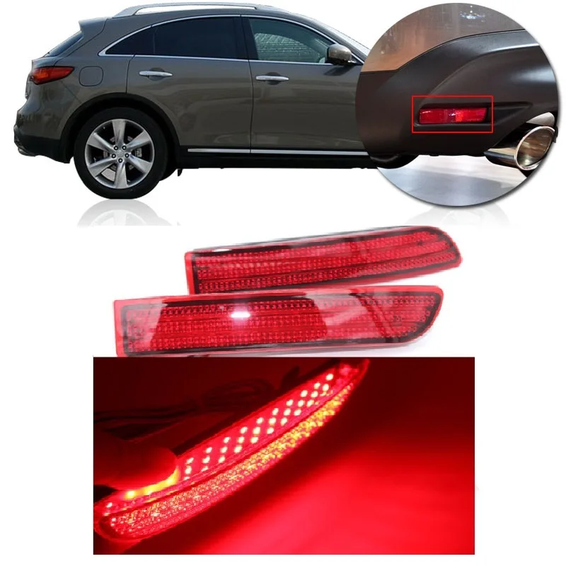 Светодиодный отражатель CAPQX для Nissan Juke Murano Quest Sentra Infiniti FX35 FX37 FX50 3.5L 3.7L 5.0L |