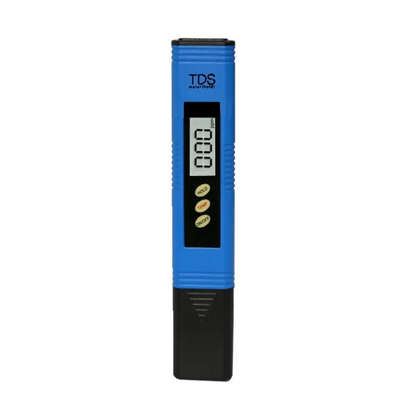 1Pcs Digital LCD Water Quality Testing Pen Portable PH Meters Water Quality Tester TDS Meter Measuring 0-9990PPM 6Colors - Цвет: Brown