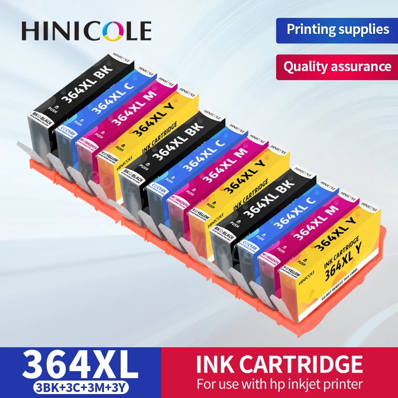 Sostituzione Della Cartuccia Di Inchiostro Compatibile Hinicole 364Xl Per Hp 364 Xl Per Stampante Hp Deskjet 3070A 5510 6510 B209A C510A C309A