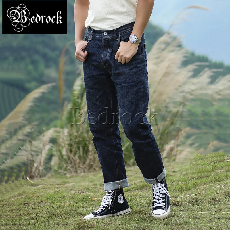 MBBCAR commemorative Chinese alligator original color cattle jeans