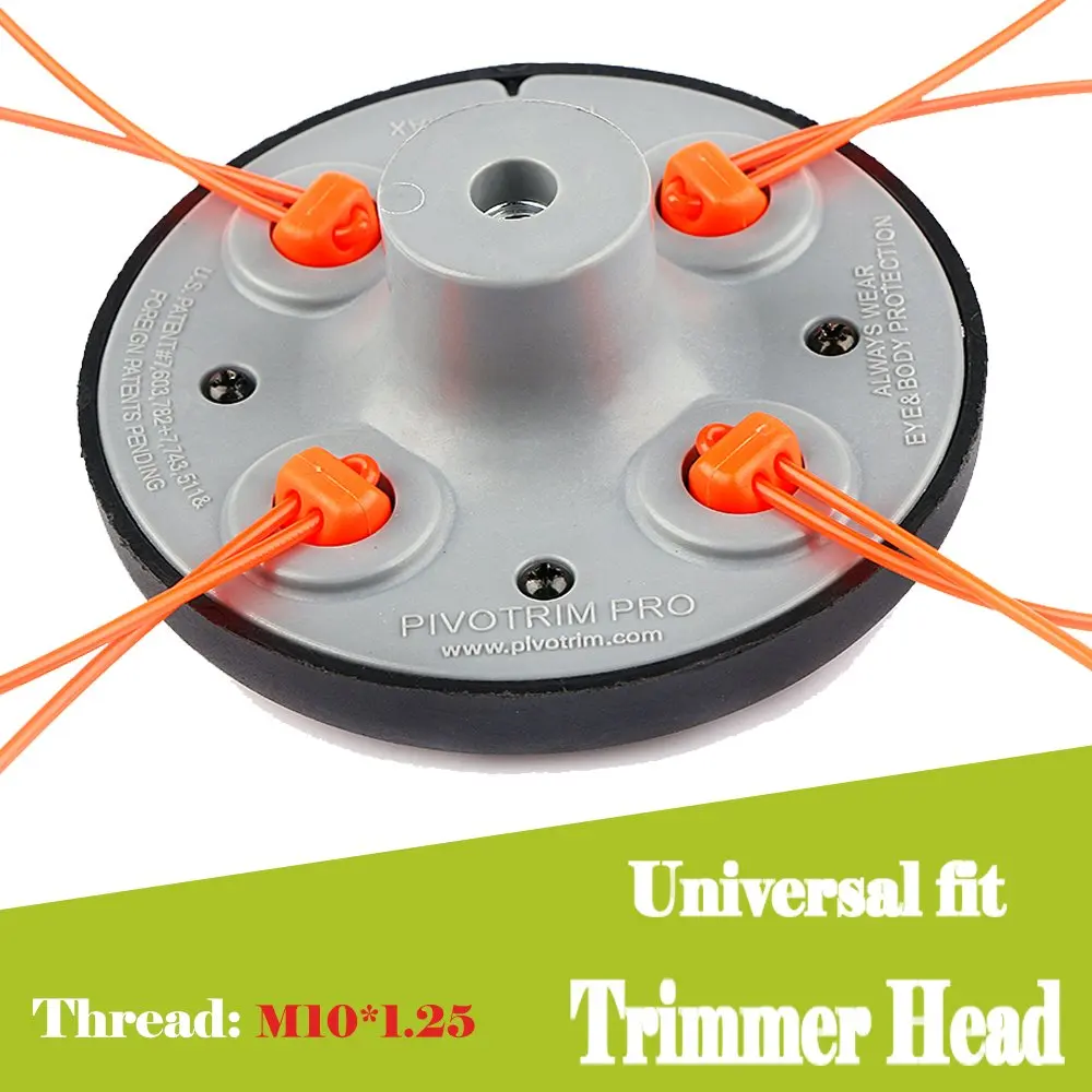 Universal Strimmer line String Trimmer Head fit All PIVOTRIM Gas Trimmer
