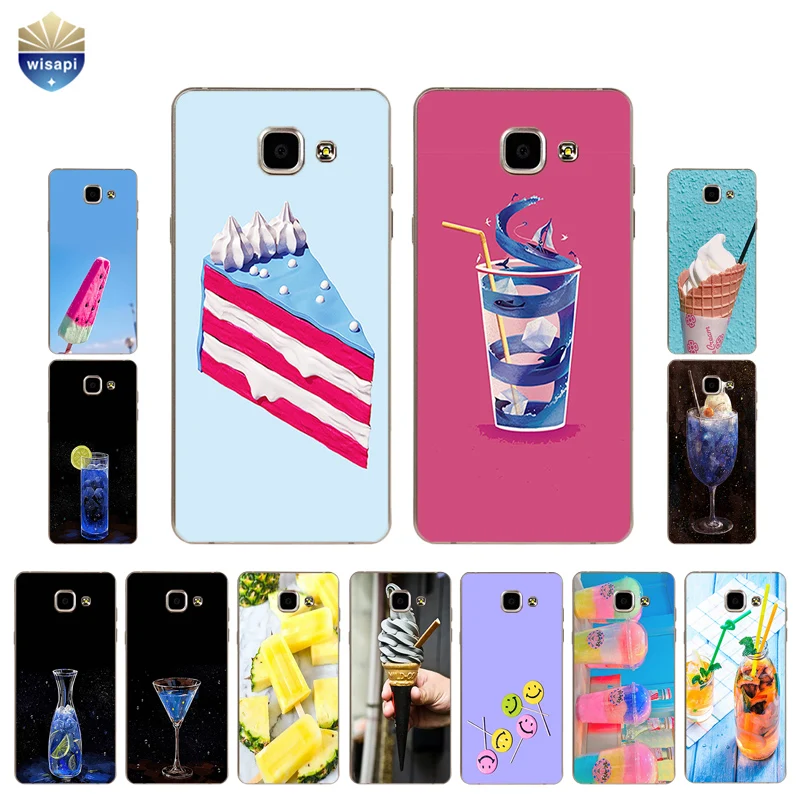 Чехол для телефона Samsung Galaxy A5 (2015) чехол 2016 2017 задняя крышка A500 A510 A520 TPU дизайн