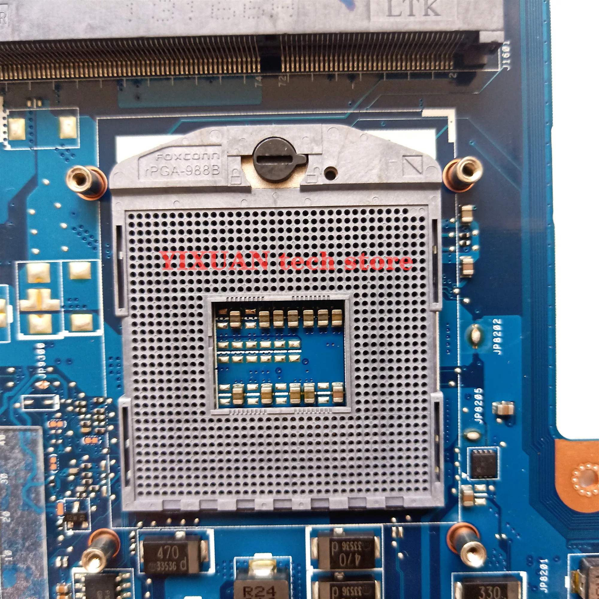 ESHAKHARE/для toshiba Satellite C870 L870 C875 L875 Материнская плата ноутбука DDR3 PGA988 H000041560 с HD7600M 1 ГБ