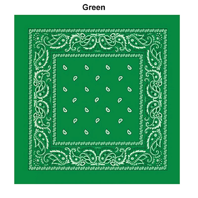 Grass Green Смесь платок одежда аксессуары хлопок мягкая для шеи шарф модный спортивный головной убор квадратный хип-хоп Декор бесшовные руки полотенце новинка - Цвет: Grass Green