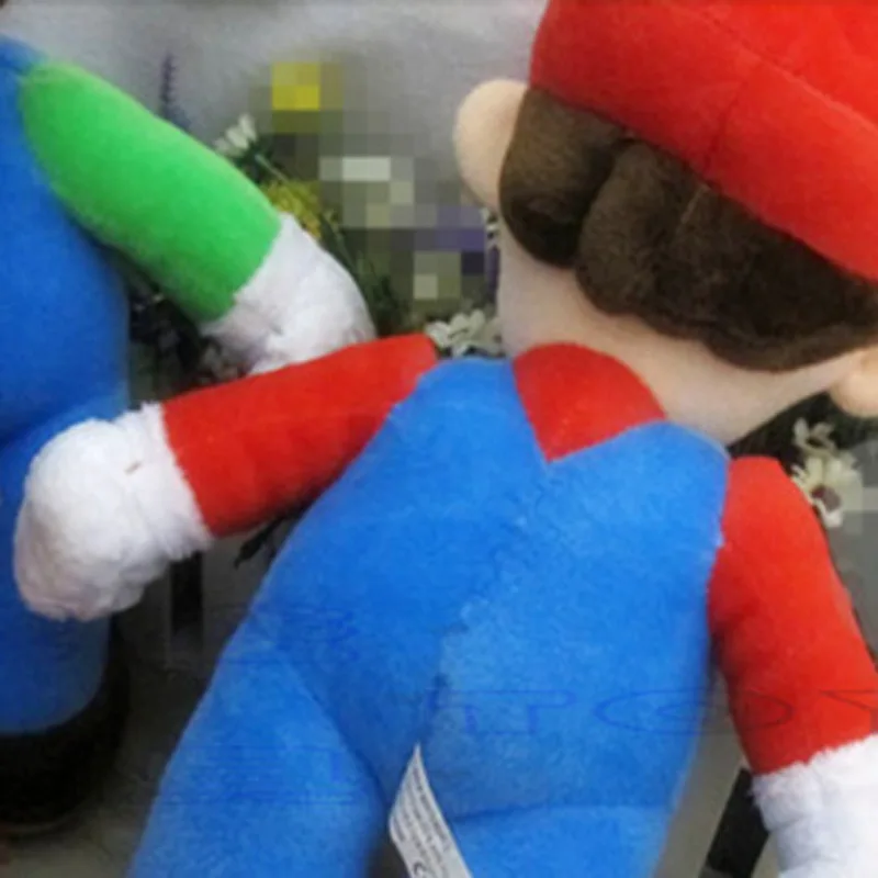 Новые 2 типа 25 см Супер Марио Bros Luigi Плюшевые игрушки Супер Марио Стенд Марио Brother мягкие игрушки мягкие куклы