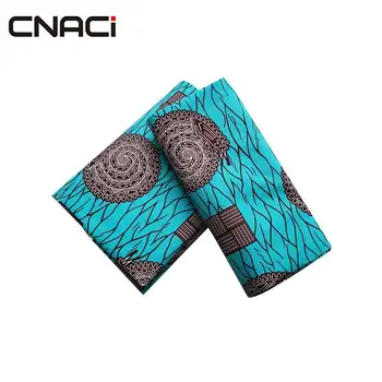 

CNACI Wax Africain Polyester Wax African Ankara Prints Fabric 6 Yards/Pcs Nigeria Veritable Wax African Ankara Fabrics Wholesale